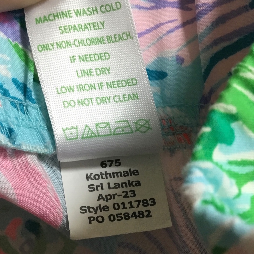 Lilly Pulitzer Colorful Wide Leg Pants - Picture 13 of 16